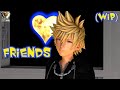 Mmd khroxas  jesse mccartney  friends  happy new year 2021  kingdom hearts wip