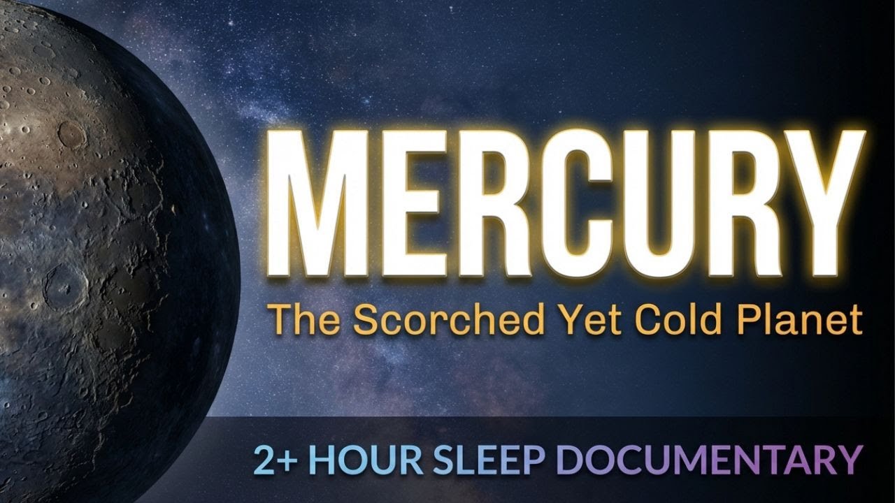 Fall Asleep to Mercury's Story | The Scorched Yet Cold Planet | 4+ Hour Space Documentary