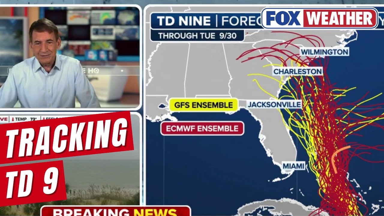 Bryan Norcross Gives Exclusive Tropical Analysis As Tropical Depression ...