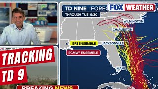 Bryan Norcross Gives Exclusive Tropical Analysis As Tropical Depression 9 Moves Toward The US