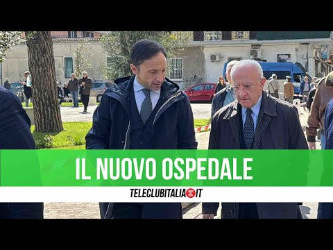 L'annuncio di De Luca a Giugliano: "Qui un grande ospedale, investimento passa da 70 a 150 milioni"