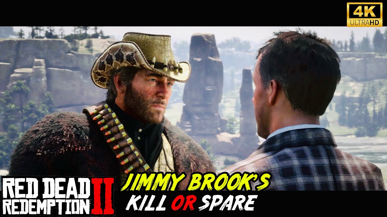 What Happens If You Spare Jimmy Brooks? (RDR2 Hidden Choice) - YouTube