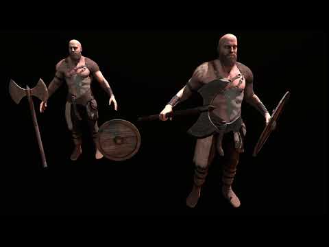 low-poly model of