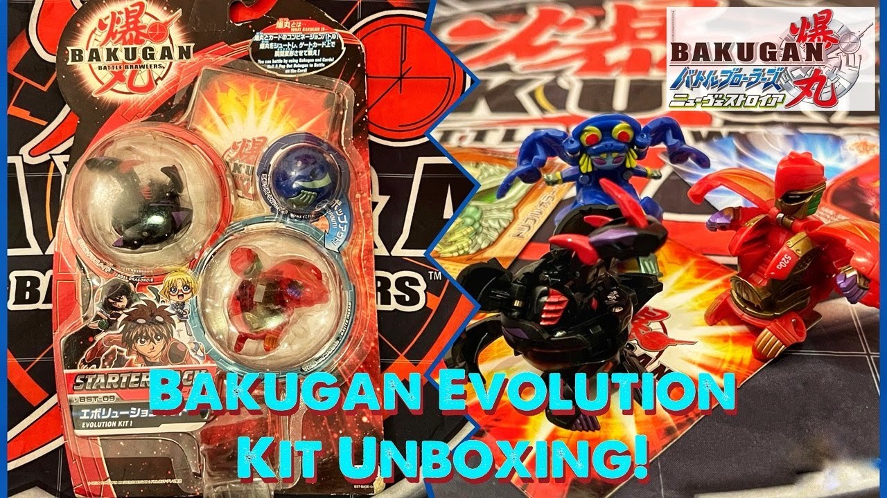 RARE BAKUGAN JAPANESE EVOLUTION KIT UNBOXING! - YouTube