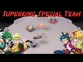 [Special Team Match] Superking Legend Blader Sisco & Rantaro vs Valt & Freeㅣ슈퍼킹 레전드 블레이더들의 스페셜 팀 매치ㅣ