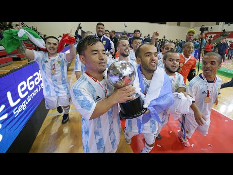 23.05.2022 Argentina campeón de la Copa América de Fútbol de Talla Baja