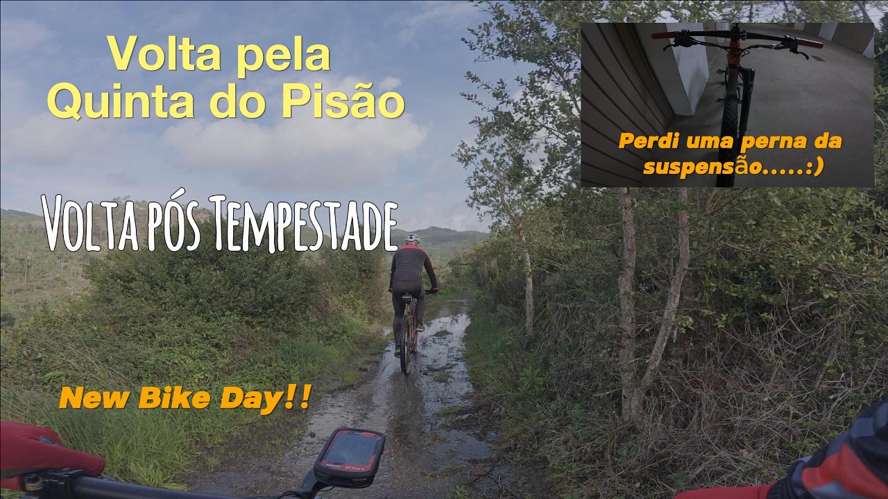 Pós tempestade....com menos uma perna na suspensão.... :)