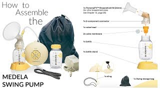 HOW TO ASSEMBLE THE MEDELA SWING PUMP