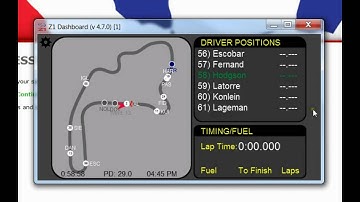 Z1 Dashboard Customizing Track Maps