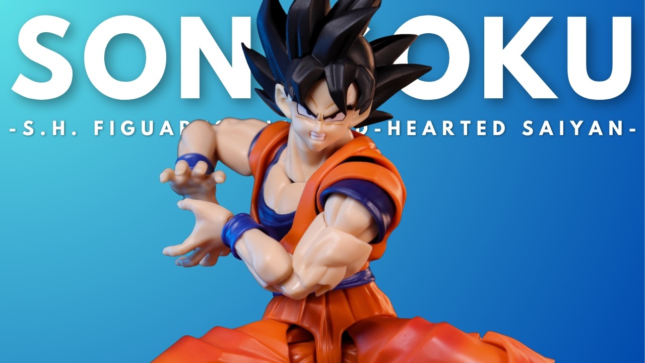 EL SAYAJIN DE CORAZÓN PURO! SH Figuarts Son Goku -The Kind-Hearted Saiyan- Dragon Ball Z Review