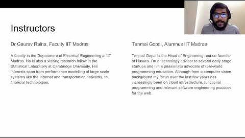 Meet your Instructor: Tanmai Gopal (co-founder, Hasura)