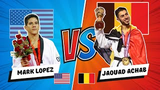 Jaouad Achab Bel Vs Mark Lopez Usa - Grand Prix Semifinal