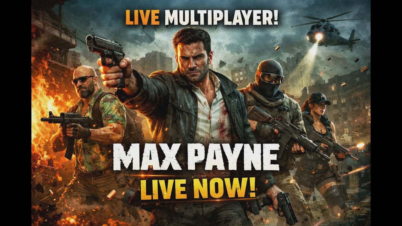 Max Payne 3 Multiplayer - Same lobbies, Same Pain.