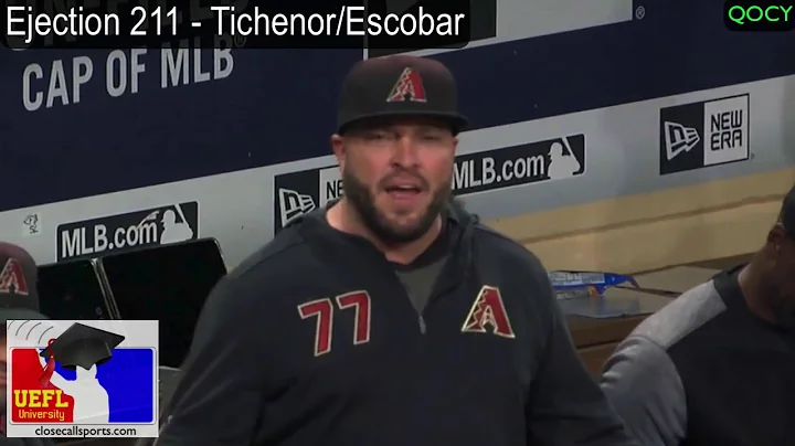 Ejection 211 - Todd Tichenor Ejects Eric Hinske Fo...