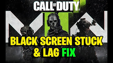 WARZONE 2.0 - How To Fix Black Screen Stuck and Lag During Game 2023 New ✅!!