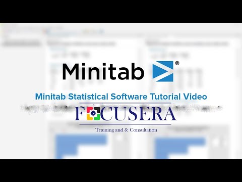 Minitab application | برنامج المينتاب تطبيقات عملية
