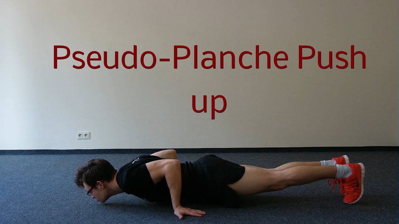 Pseudo Planche Push Up Sportbegeistert YouTube