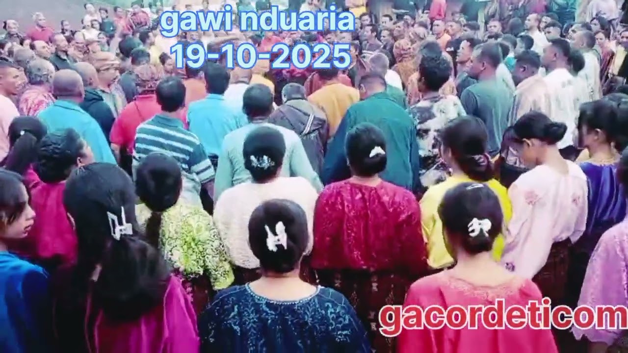 Gawi adat di kampung adat nduaria., Ende.flores NTT