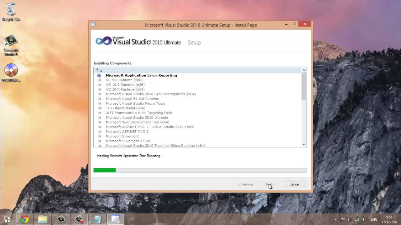 ภาษา vb  New  สอนเขียนโปรแกรมภาษา VB.NET - การติดตั้ง Visual Studio 2010