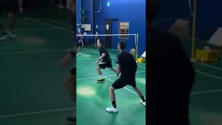 100ZZ 防守反擊，連貫三步驟! #sport #羽毛球 #運動 #badminton #羽球 #男雙