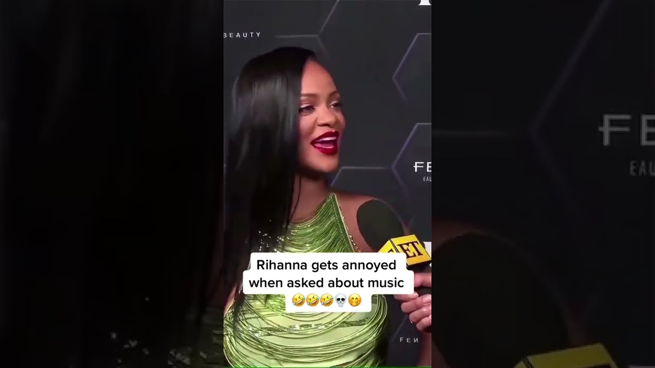 Rihanna Gets Annoyed When Asked About Music Shorts
