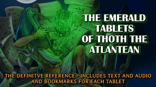 Emerald Tablets Of Thoth The Atlantean  Definitive Reference w/ audio and text, full audiobook