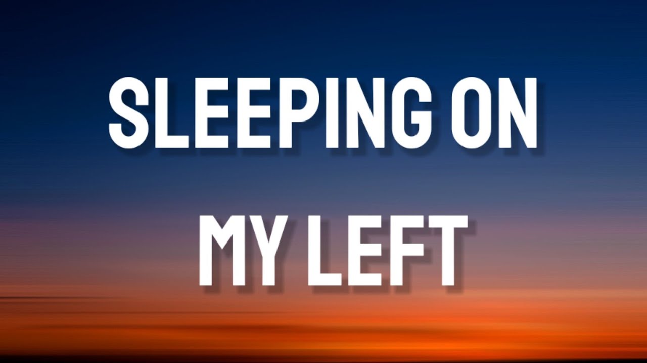 GASHI Sleeping on My Left (Lyrics) YouTube