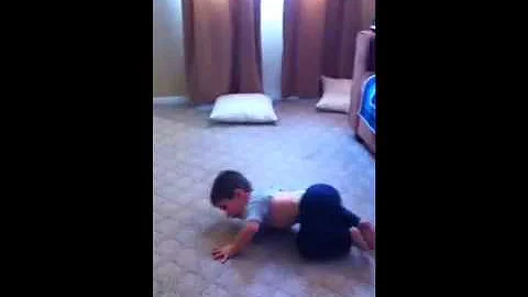 Break dancing baby