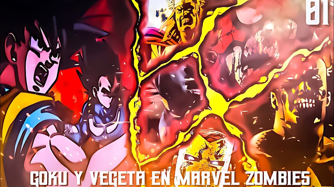 Goku y vegeta en marvel zombies - arreglado (Especial de halloween atrasado 🧟🧟) - 1 / 3