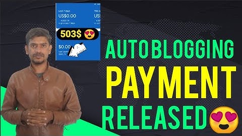 #autoblogging AdSense Earning per Month 😍 | No School goer blogger