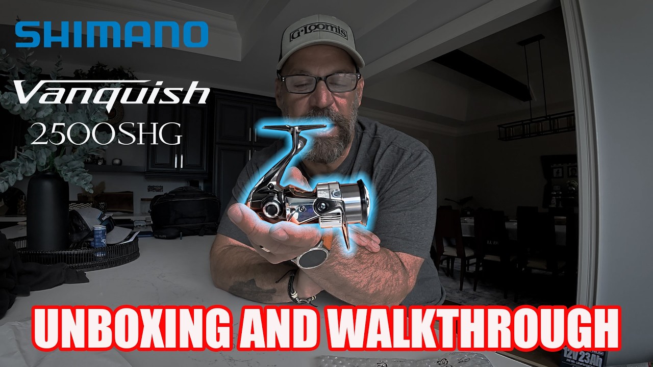 SHIMANO VANQUISH 2500SHG UNBOXING - YouTube