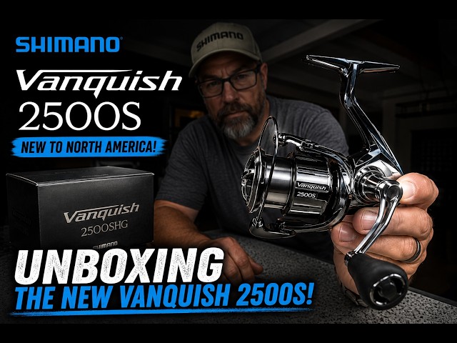 SHIMANO VANQUISH 2500SHG UNBOXING - YouTube