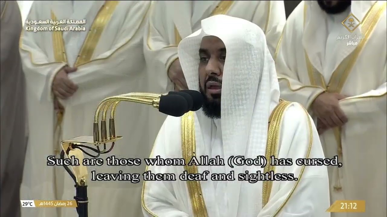 صلاة التراويح للشيخ عبدالله الجهني ليلة 27 رمضان 1445هـ - الثلاث التسليمات الأولى