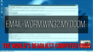 The World's Most Dangerous Computer Virus | MyDoom Demonstration