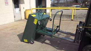JescoHUSKYDUMPER Low profile portable hopper open close