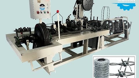 Automatic Barbed wire Making Machine