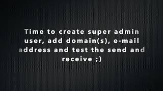 How to install in minutes Dockerized eMail server based on Postfix