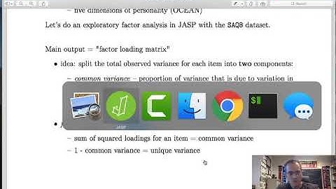 Psychometrics - Lecture 7 - Exploratory factor analysis