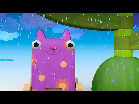 Деревяшки ☔ Дождик ☔ Мультики для малышей ✨ Super Toons TV