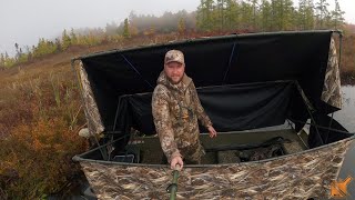 DIY Duck Blind on a Lowe 10ft Jon Boat: Full set up