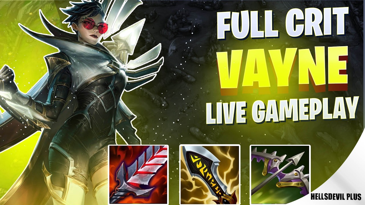 Полный критический удар Вейн наносит мощные удары! - Геймплей Wild Rift HellsDevil Plus