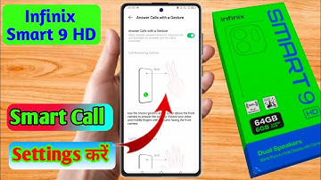 how to smart call in infinix smart 9 hd | infinix smart 9 hd smart call setting kaise kare