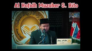 Al Hafidh Muzaher Suweb Bito- Champion Jordan International Qur'an Memorization Competition