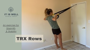 TRX Rows - High, low, and mid
