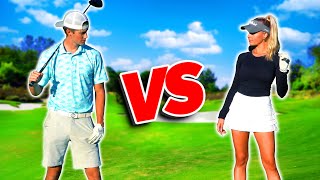 Her And I Had a 9 Hole Match Who Won | GM GOLF