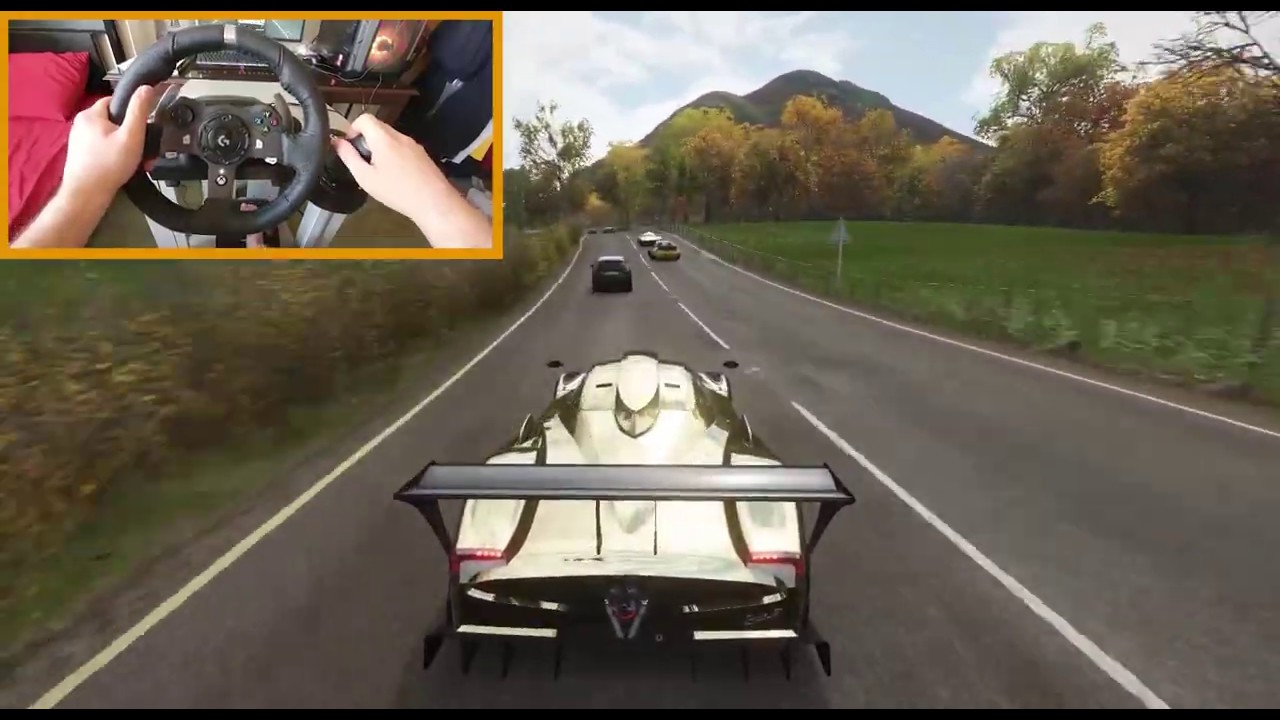 Forza Horizon 4 Pagani Zonda R Forza Edition Steering Wheel Logitech G920 Shifter Gameplay Youtube Pagani Zonda R Forza Horizon 4 Pagani