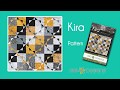 Kira  quilt pattern by gudrun erla of ge designs