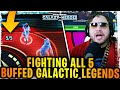 First Time Fighting All 5 BUFFED Galactic Legends with NERFED Characters - FIX AUTO DEPLOY IN GA!