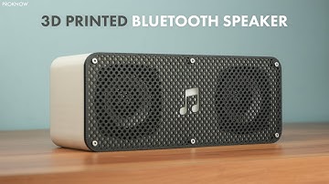 Ik bouwde een 3D-geprinte Bluetooth-luidspreker | Luid, compact en budgetvriendelijk