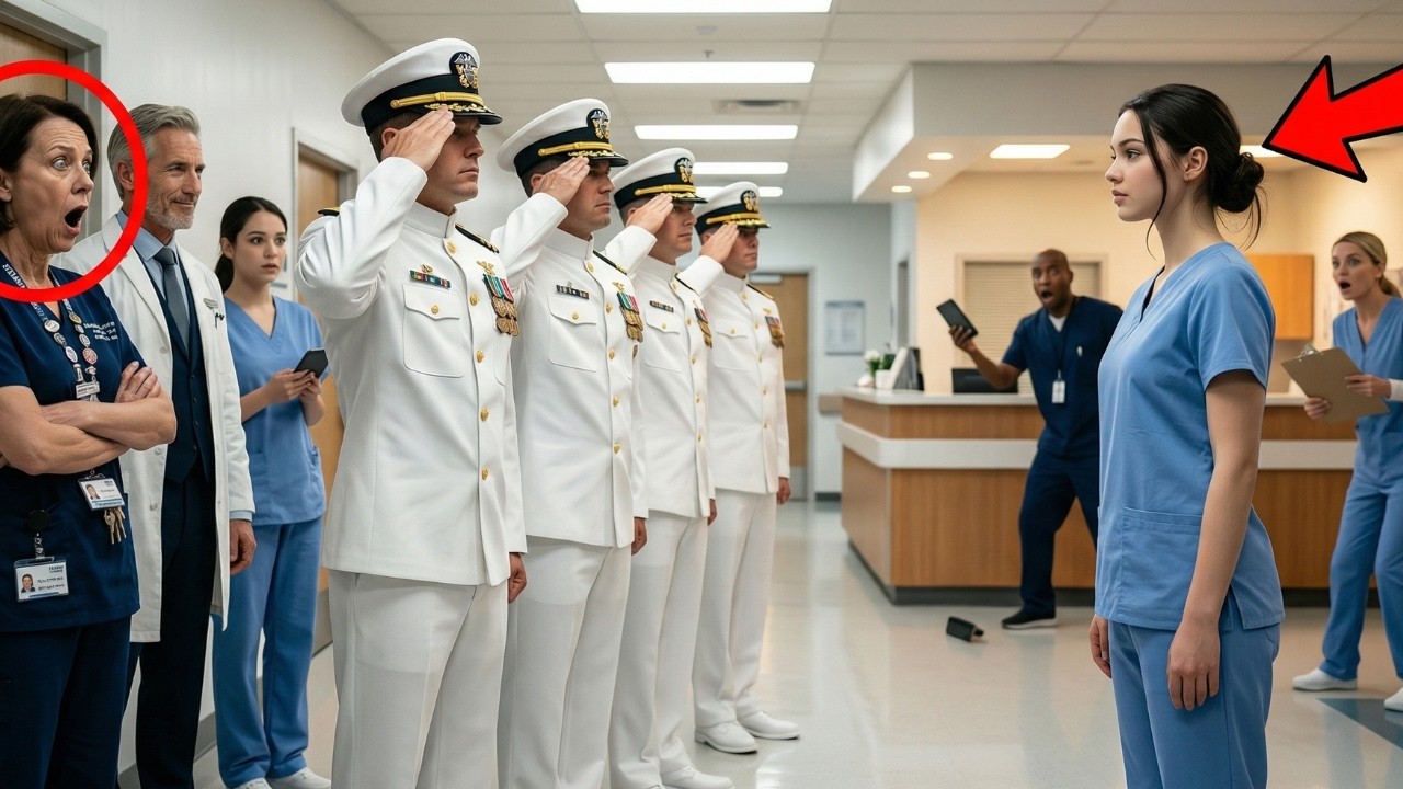Staff Mocked the New Nurse All Week — Then a SEAL Team Walked In and Saluted Her